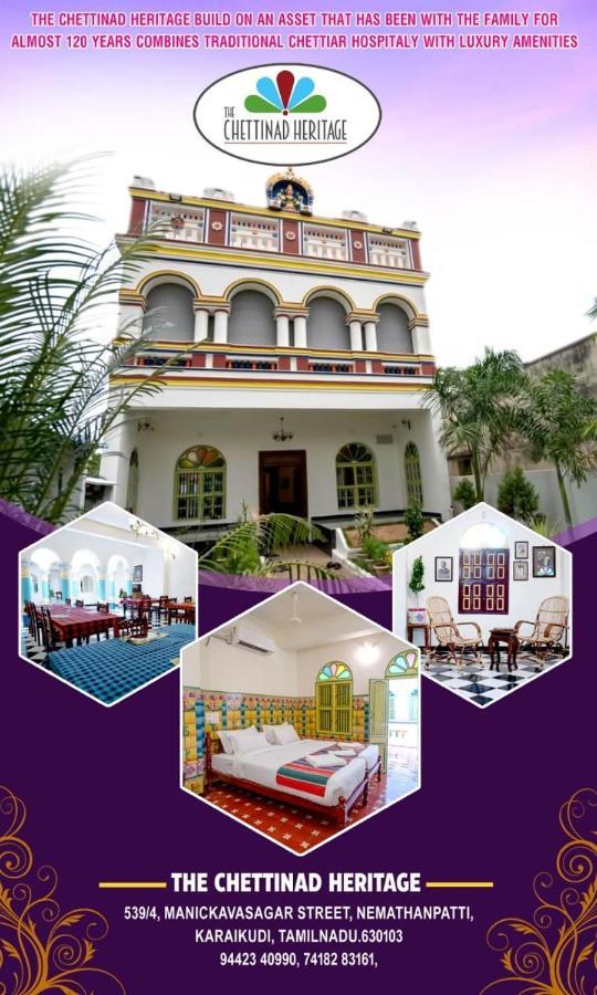 The Chettinad Heritage Kānādukāttān Exterior foto